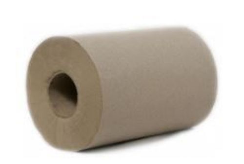 Platinum I 1-Ply Hardwound Paper Towel Roll 8''x350', White (12 Rolls)
