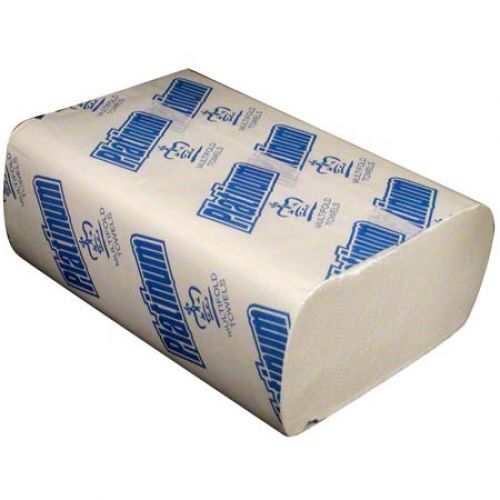 Platinum II 2-Ply Kitchen Paper Towel Roll 11''x9'', 85 Sheets, White (30 Rolls)