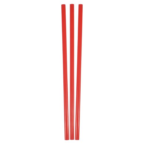 Wincup Straw Giant 7.75 Unwrapped Red Pack 10/150
