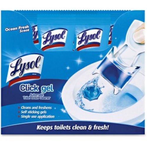 Lysol Click Gel Toilet Cleaner Ocean Fresh Pack 18/1