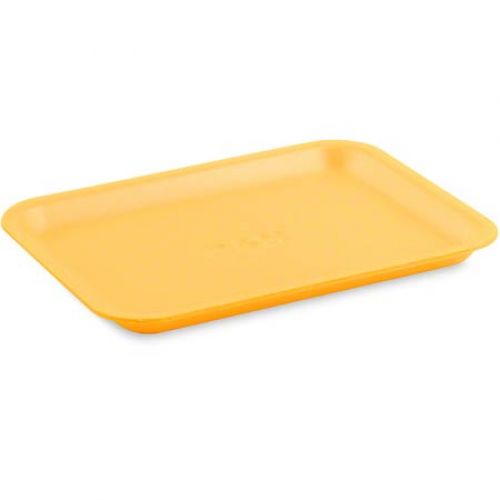 Cascades Plastics (4S)Yellow Foam Tray 9-3/16x7-3/8x7/8 Pack 500