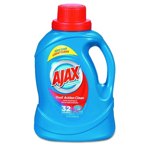 Ajax Dual Clean Laundry Detergent Liquid 50 oz Pack 6 / cs