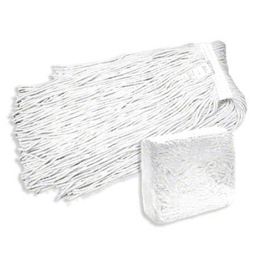 ABCO Rayon Mophead #24 S With White Mop Tape Pack 12 / cs