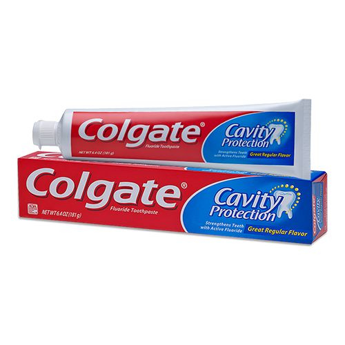 Colgate Cavity Protection Toothpaste Regular Flavor 2.5 oz Tube Pack 24 / cs