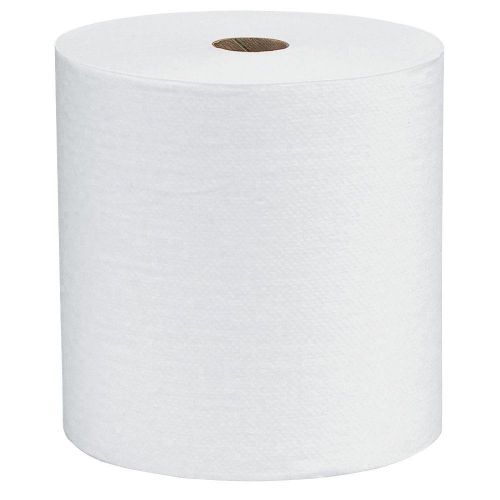 "Swan Long Roll Towel White 8"" x 800 Pack 6 / cs"