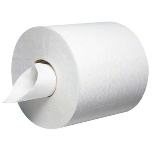 1-Ply Centerpull Paper Towel Roll, 600 Sheets, White (6 Rolls)