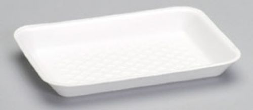#2 Foam Food Tray 8.25''x5.75''x1'' (West Coast Only), White, 125/Pack