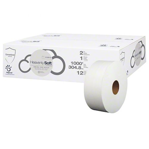 2-Ply Jumbo Bath Tissue Roll 9.49''x1000', White