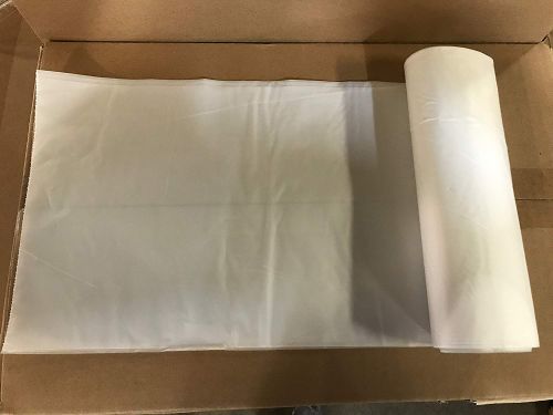 45 Gal. High Density ''Highland Supply'' Can Liner 40''x48'' 16mic, Clear (250 Per Case, 1 Case)