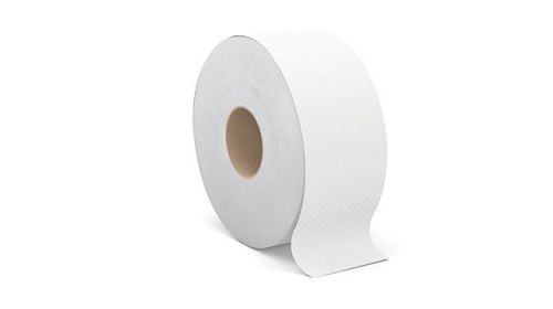 Jumbo Toilet Paper 2-Ply 3.3''x500', White
