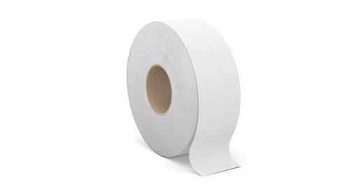 Jumbo Toilet Paper 2-Ply 3.45''x1000', White