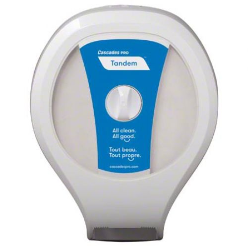 Jumbo 1-Roll Toilet Paper Dispenser, White