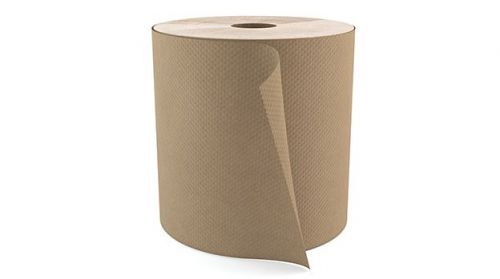 Paper Towel Roll 1-Ply 7.9''x800', Natural