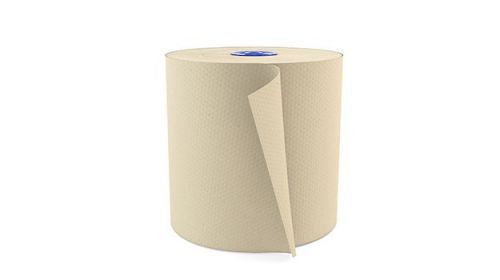 1-Ply Hardwound Paper Towel Roll 7.5''x775', Ivory (6 Rolls)