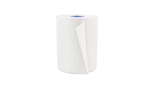 1-Ply Hardwound Paper Towel Roll 7.5''x600', White (12 Rolls)