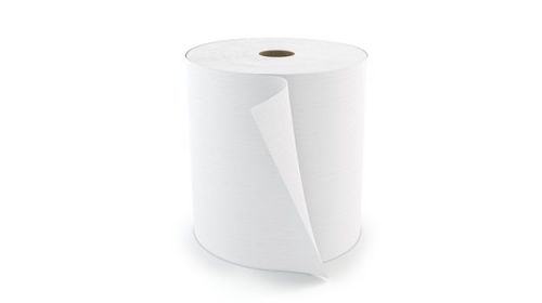 S700 High Performance 1-Ply Wipers 12''x13'', Jumbo Roll, White (870 Per Roll, 1 Roll)