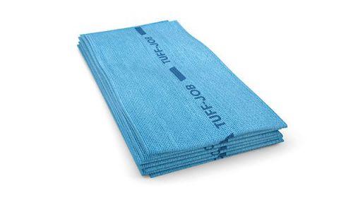 1/4 Fold Antimicrobial Food Service Towel 12''x24'', Box, Sky Blue (150 Per Box, 1 Box)