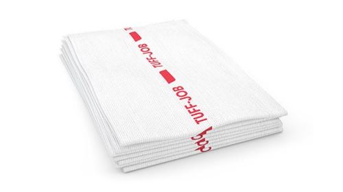 1/4 Fold Antimicrobial Food Service Towel 12''x21'', Box, White (150 Per Box, 1 Box)