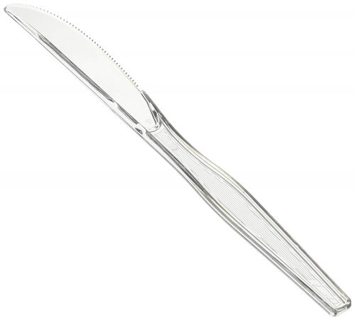 WNA King Packaging Extra Heavy Weight Poly Sty Knife Clear Pack 1000 / cs
