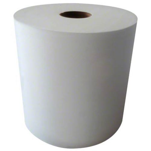 Executive 1-Ply TAD Hardwound Paper Towel Roll 7.88''x800', White (6 Rolls)