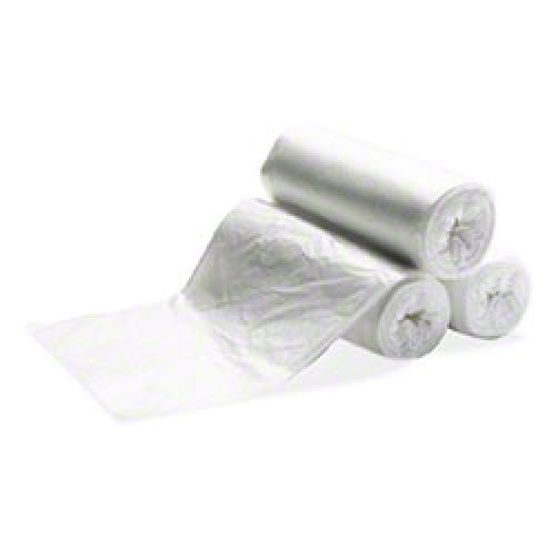 33 Gal. High Density Can Liner 33''x40'' 22mic, Coreless Roll, Translucent, 25 Count