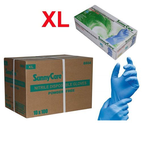 SunnyCare Nitrile Powder Free Gen Purpose X-Large Pack Box