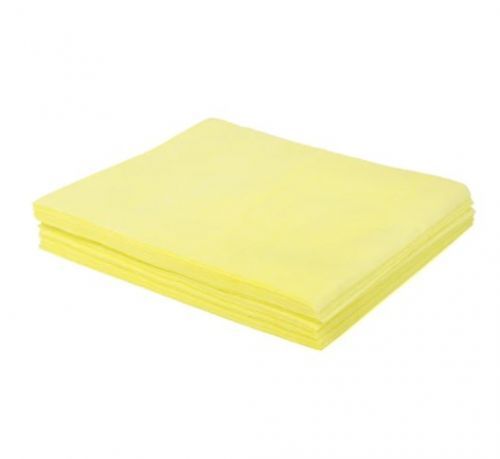Hospeco 24x24 Yellow Dusting Cloth Pack pk