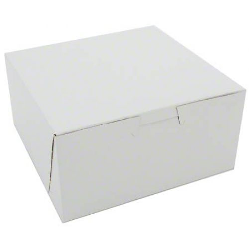 Southern Standard Bakery Box White 6" x 6" x 3" Pack 250 / cs