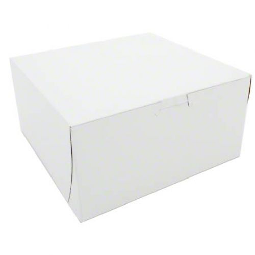 Southern Standard Bakery Box White 8" x 8" x 4" Pack 250 / cs