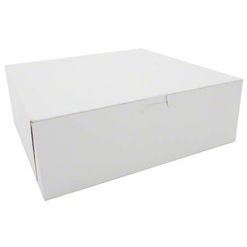 Southern Standard Bakery Box White 12" x 12" x 4" Pack 100 / cs