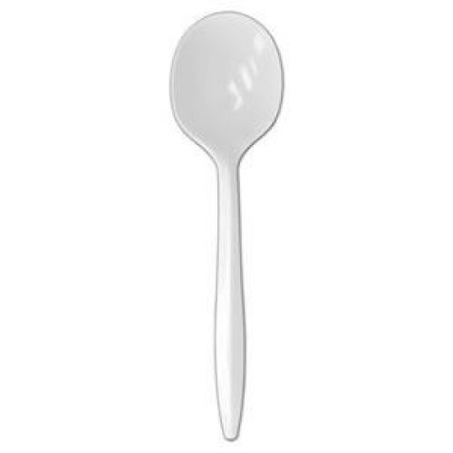 AmerCare S Spoon Medium Weight White Pack 1000 / cs