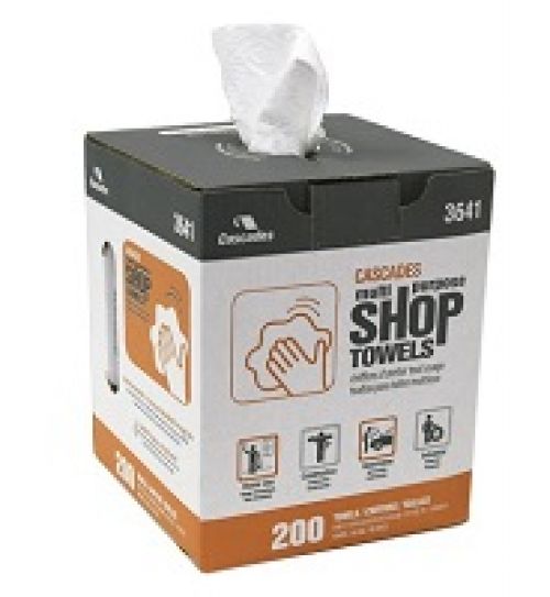 DRC Heavy Weight Centerpull Wipers 1-Ply 9''x13'', White, 200 Sheets/Box