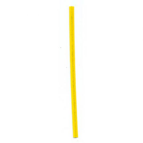 Bedford Industries 4 x 3/16 Yellow Twist Tie Paper With Single Wire Pack 2000 / bx