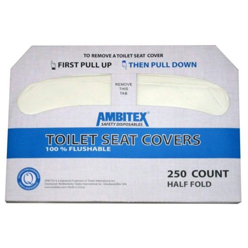 Tradex Toilet Seat Covers White Virgin Material Pack 20 / 250 cs