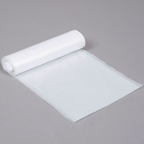 60 Gal. Low Density Can Liner 38''x58'' 0.9mil, Clear (10 Per Roll, 10 Rolls)