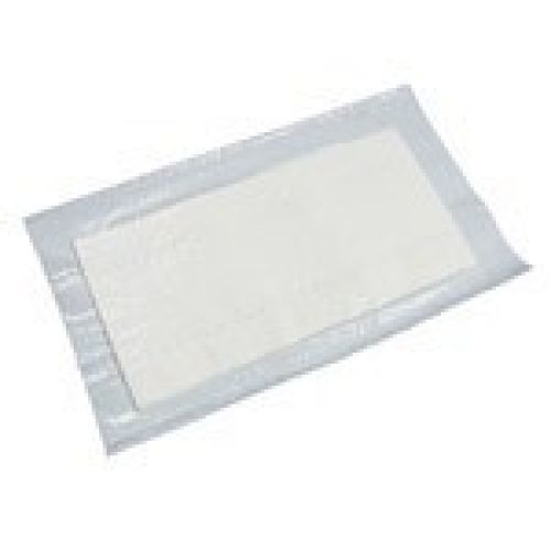 Unistar Plastics Meat Pad 4"X6" 50 gram pouch Soaker Reversable White / White Pack 2000 / cs