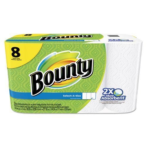 2-Ply Select-A-Size Kitchen Paper Towel Roll 11''x5.9'', 67 Sheets, White (8 Per Pack, 1 Pack)