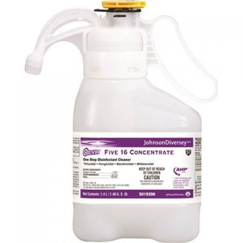 Oxivir Five 16 Disinfectant Cleaner One Step Concentrate 1.4 Liter Pack 2 / cs