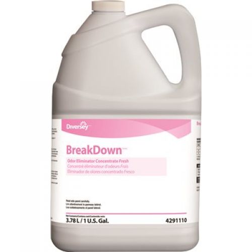 Breakdown Odor Eliminator Concentrate Fresh 1 Gallon Pack 4 / cs