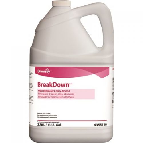 Breakdown Odor Eliminator Cherry Almond 1 Gallon Pack 4 / cs