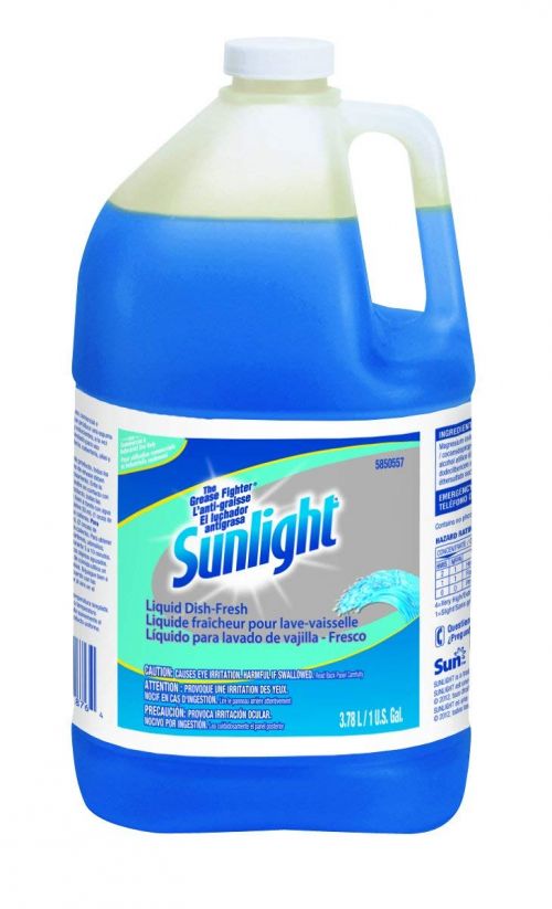Sunlight Fresh Liquid Dish Soap 1 Gallon Pack 4 / cs