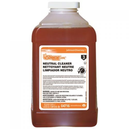 Stride HC Neutral Cleaner Citrus J-Fill 2.5 Liter Pack 2 / cs