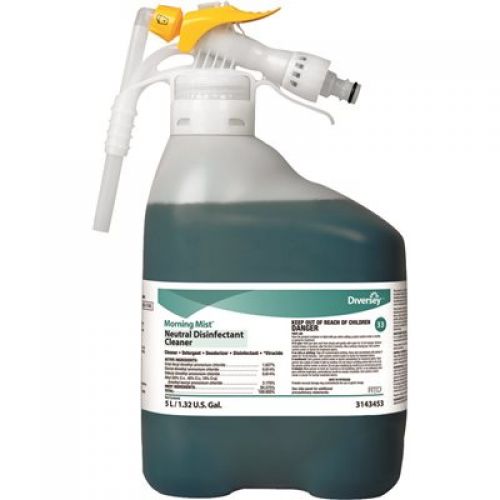 Morning Mist Neutral Disinfectant RTD 5 Liter Pack 1 / cs