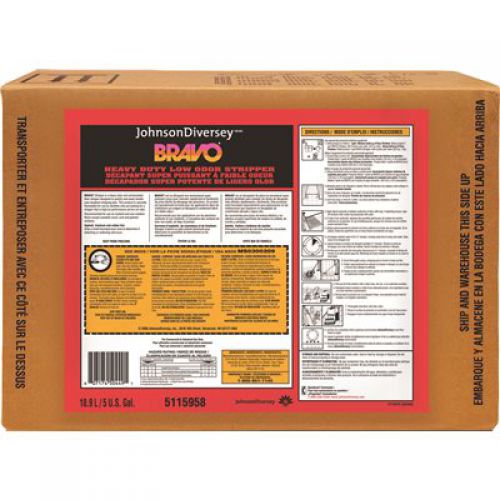 Bravo Heavy Duty Low Odor Stripper 5 Gallon Pack 1 / cs