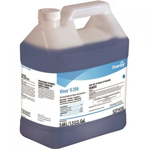 Virex II 256 Cleaner & Deodorizer One-Step Disinfectant 1.5 Gallon Pack 2 / cs