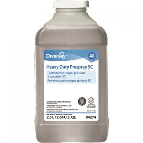 Diversey Heavy Duty Prespray SC 2.5 Liter Pack 2 / cs