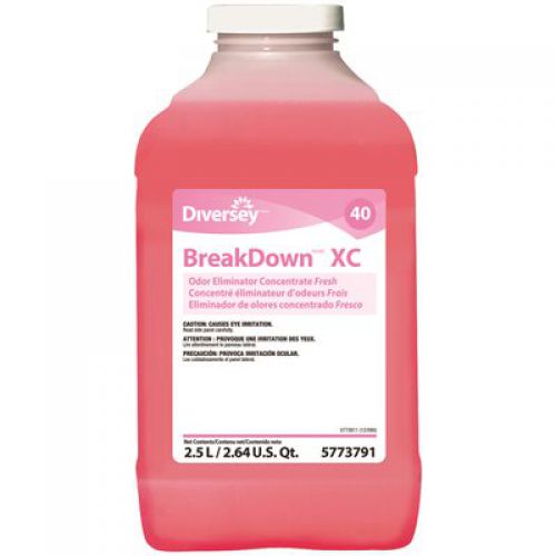 Breakdown XC Odor Eliminator Concentrate Fresh Scent 2.5 Liter Pack 2 / cs