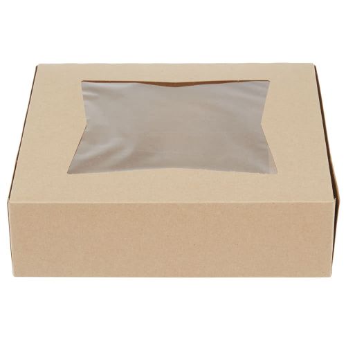 Southern 9x9x2.5 Kraft Window Box Automatic Pack 200