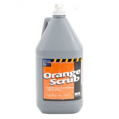 Kutol Orange With Scrubbers Hand Cleaner Citrus Perlite 1 Gallon Pump Bottle Pack 4 / cs