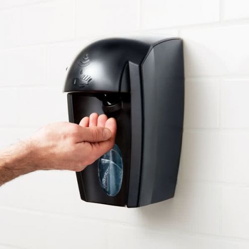 EZ Hand M-Fit Wall Mount Dispenser 1000 ml Black Automatic/No Touch Pack 1 / EA 6 / cs